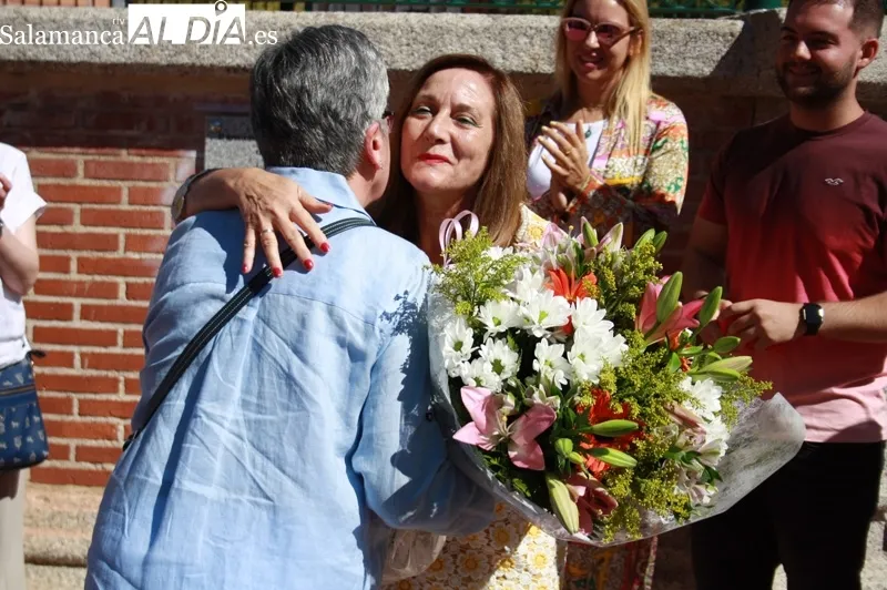 Peñaranda realizaba un reconocimiento al autor del Templete, Julián Pérez Núñez