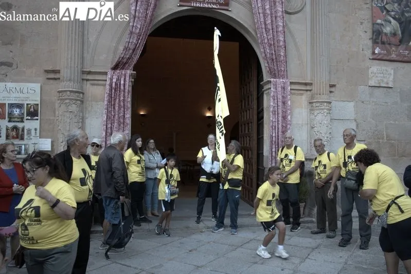 Foto 4 - La Marcha Teresiana llega a Alba tras cuatro d&iacute;as de camino y reflexi&oacute;n