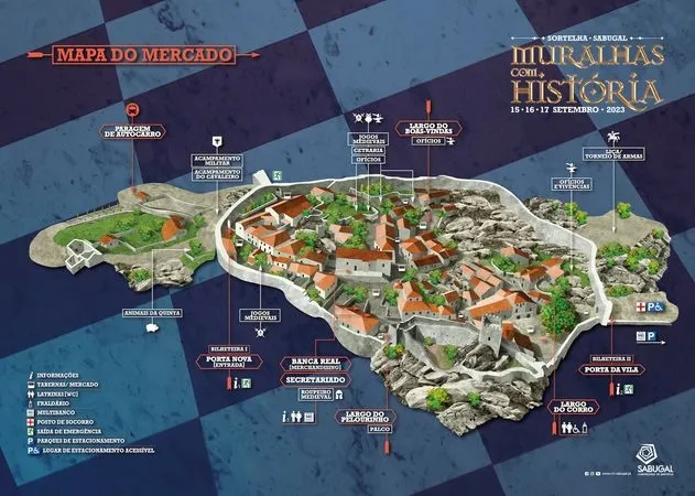 Foto 3 - Murallas con Historia recrea en Sortelha la &eacute;poca del rey Alfonso III de Portugal