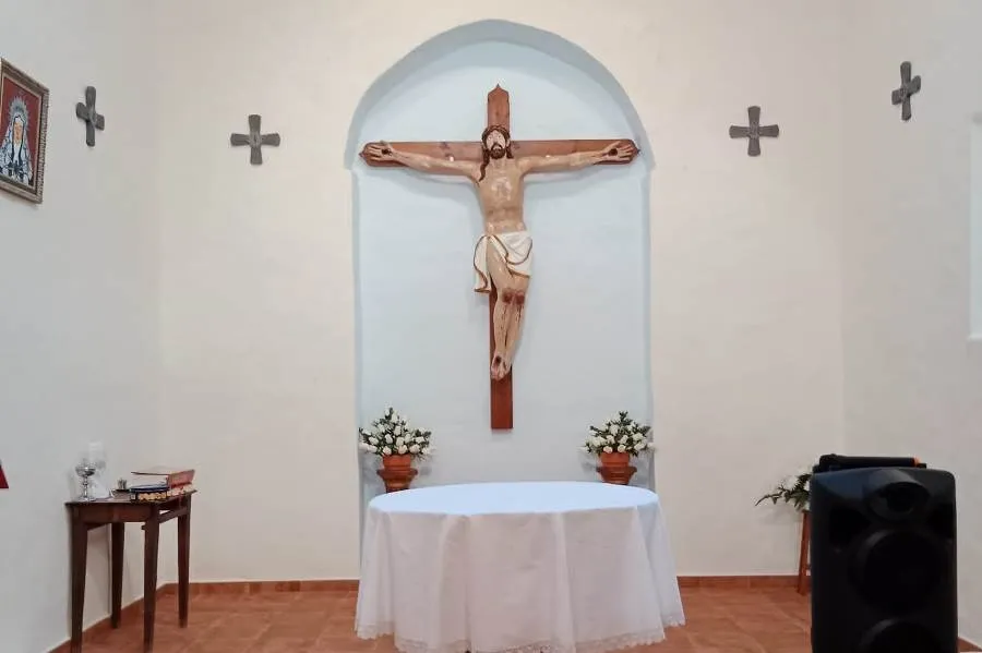 Foto 3 - Completada la rehabilitaci&oacute;n de la Ermita del Santo Cristo de la Agon&iacute;a de Fuentes de O&ntilde;oro