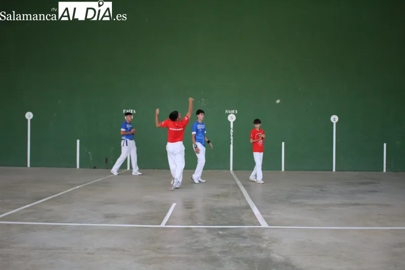Emocionantes partidos de pelota los vividos este jueves en Villaseco de los Reyes / SILVESTRE
