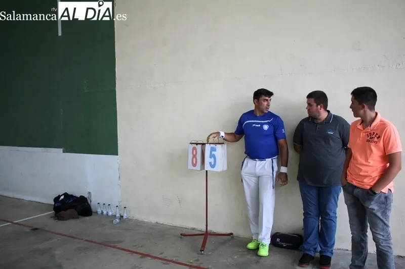 Emocionantes partidos de pelota los vividos este jueves en Villaseco de los Reyes / SILVESTRE