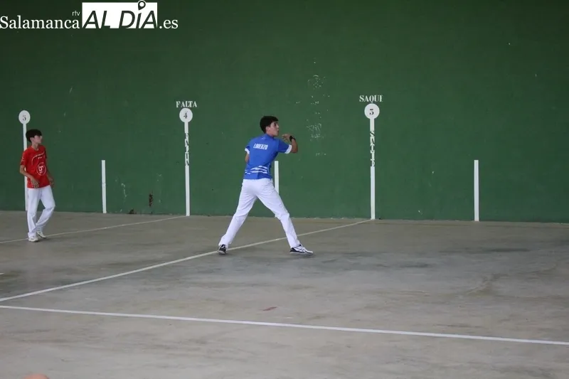Emocionantes partidos de pelota los vividos este jueves en Villaseco de los Reyes / SILVESTRE