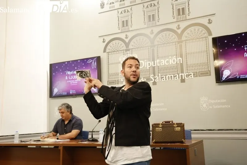 Presentación en la Diputación de Salamanca del ciclo Provincia a Escena. Foto de David Sañudo