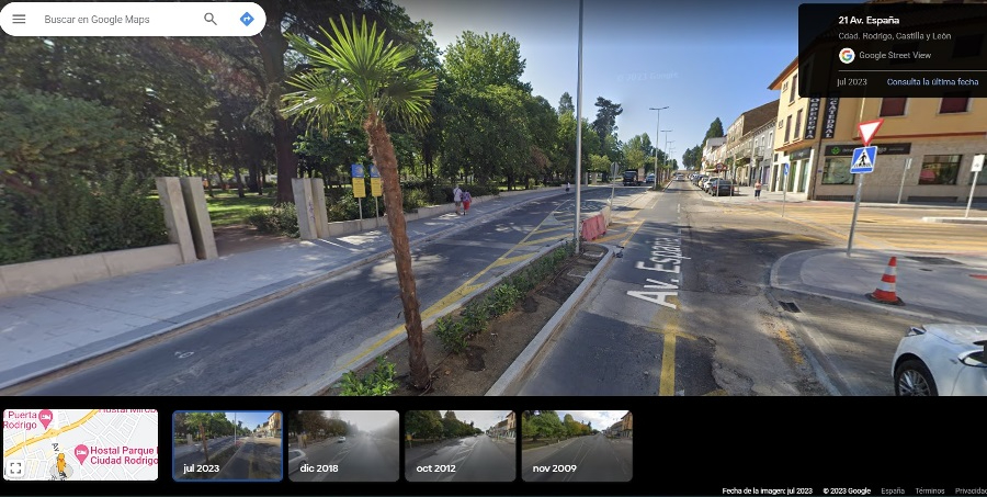 Foto 1 - Google Street View renueva su recorrido por las calles de Ciudad Rodrigo