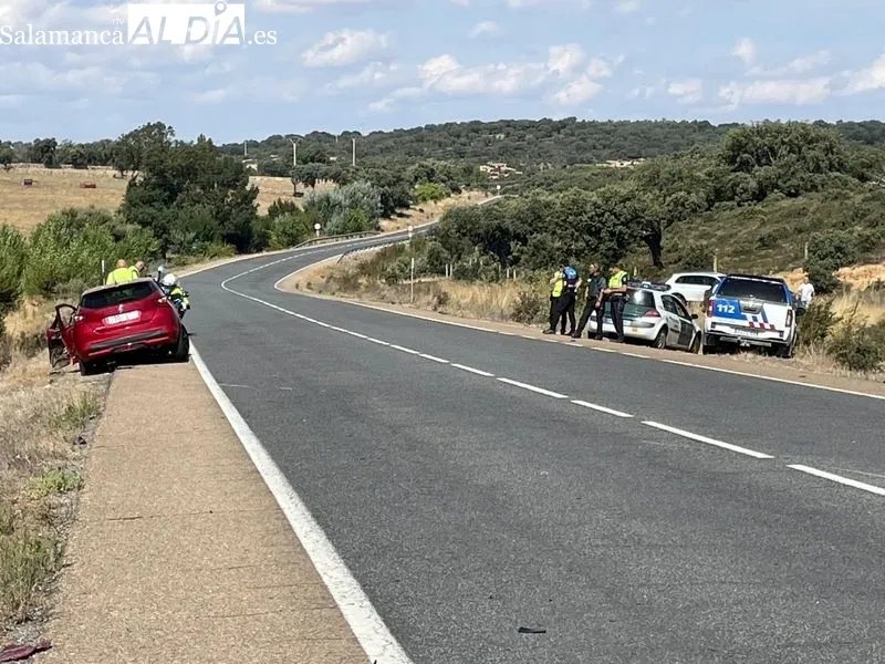 Foto 3 - Un var&oacute;n de unos 70 a&ntilde;os, herido en un brutal accidente cerca de El Encinar
