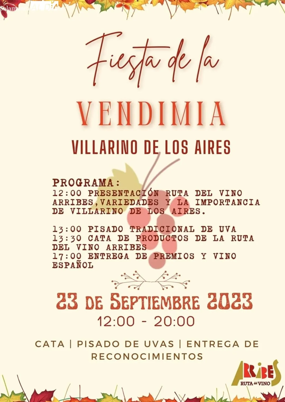 Foto 2 - La Ruta del Vino Arribes celebrar&aacute; la &lsquo;Fiesta de la Vendimia&rsquo; en Villarino