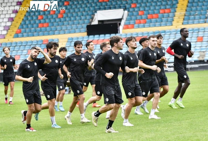 El Salamanca UDS prepara el choque ante el Mirandés B sin Jon Villanueva ni Alberto Durán