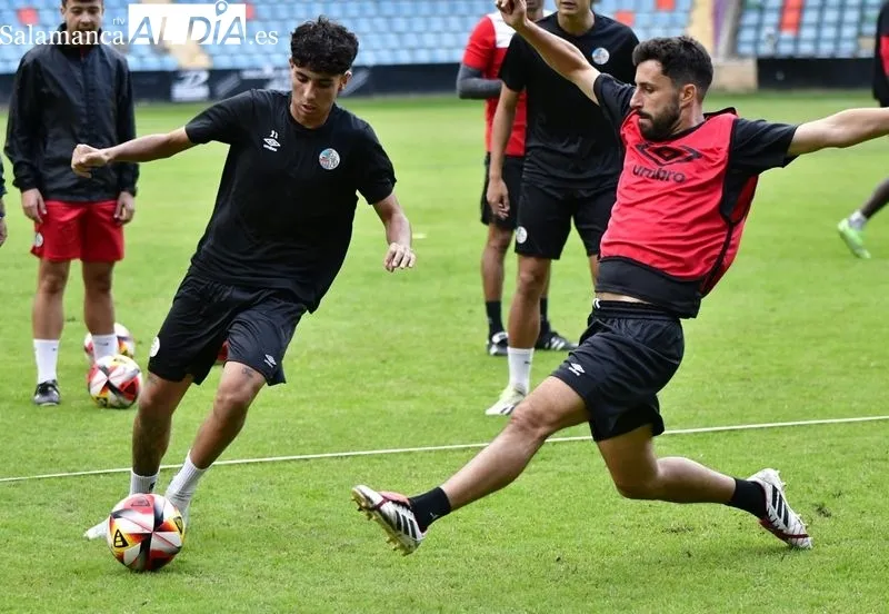 Foto 14 - El Salamanca UDS prepara el choque ante el Mirand&eacute;s B sin Jon Villanueva ni Alberto Dur&aacute;n