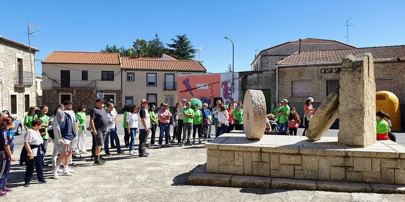 Encuentro anual de la Asociación de Vecinos de Majuges en Villavieja y Pedro Álvaro