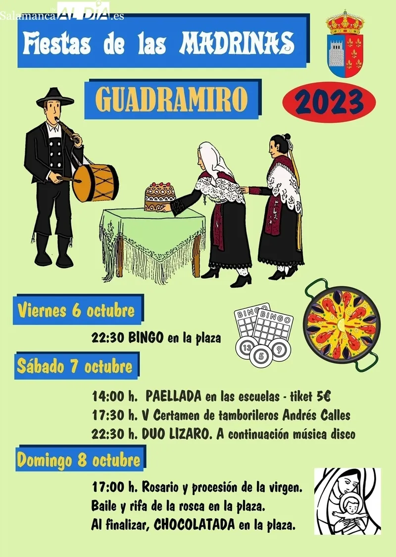 Tras la procesión y el ofertorio, en la fiesta de las Madrinas no faltará el tradicional baile de la rosca / CORRAL