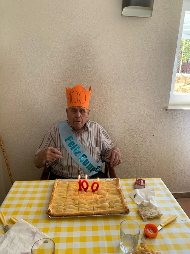 Celebración del centenario de Juan Casado Ledesma en Aldeadávila de la Ribera