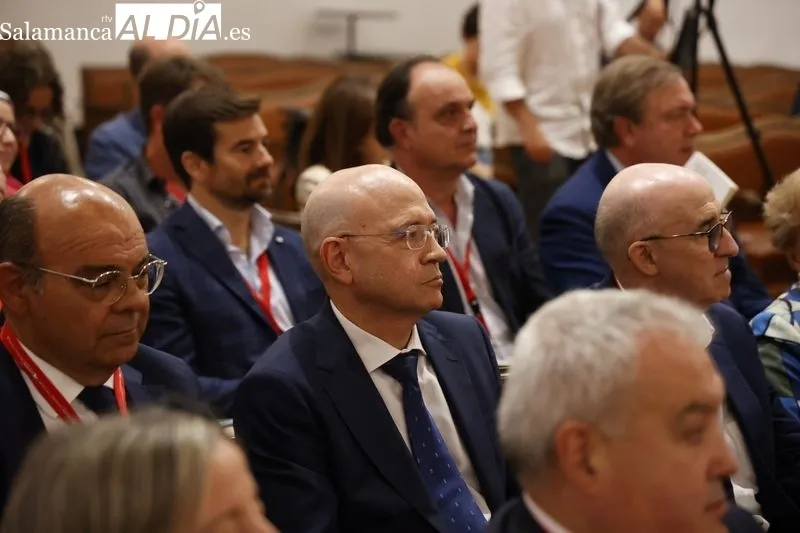 Homenaje en la USAL al profesor Manuel Ángel Vázquez Méndez. Foto de David Sañudo