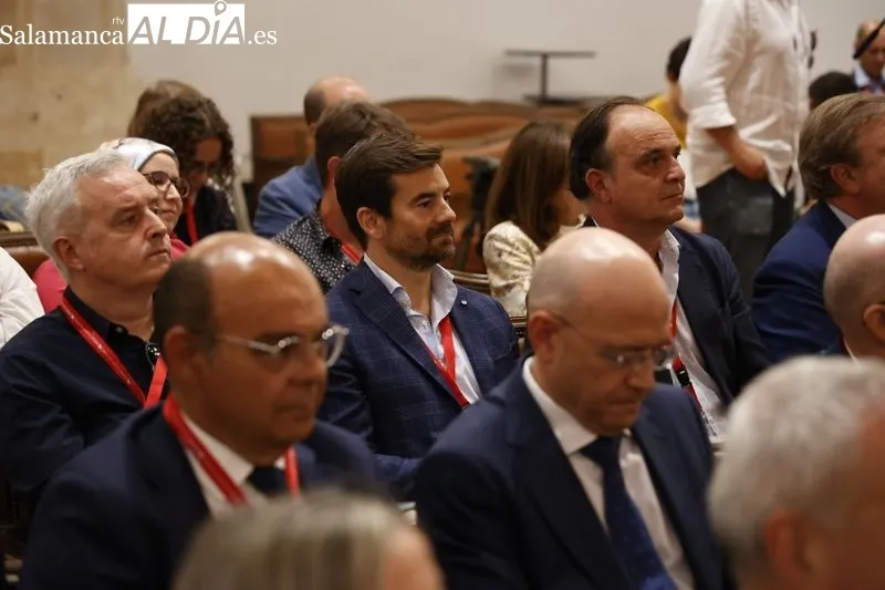Homenaje en la USAL al profesor Manuel Ángel Vázquez Méndez. Foto de David Sañudo