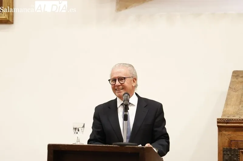 Homenaje en la USAL al profesor Manuel Ángel Vázquez Méndez. Foto de David Sañudo