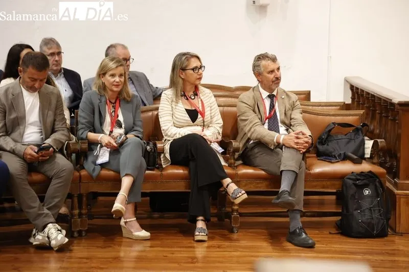 Homenaje en la USAL al profesor Manuel Ángel Vázquez Méndez. Foto de David Sañudo