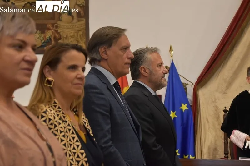 Ceremonia de apertura del curso universitario 2023-2024 de la Universidad de Salamanca. Foto Vanesa Martins