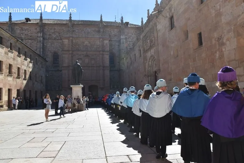 Ceremonia de apertura del curso universitario 2023-2024 de la Universidad de Salamanca. Foto Vanesa Martins
