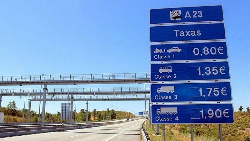 Nueva bajada de peajes en la A23 y A25 portuguesas