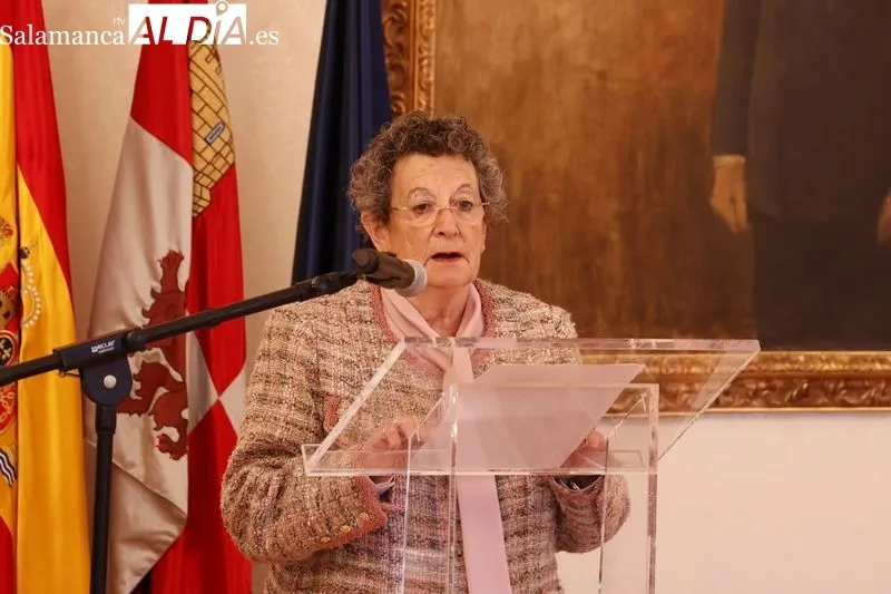 Acto en el Ayuntamiento de Salamanca con motivo del Día Mundial de Enfermos de Alzheimer. Foto de David Sañudo
