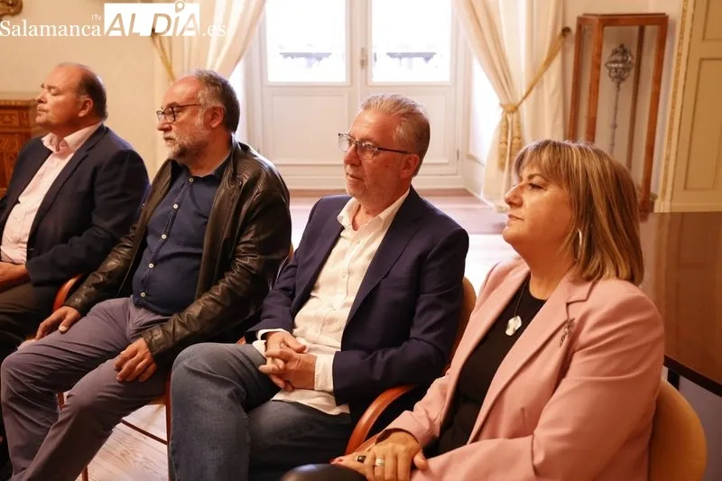 Acto en el Ayuntamiento de Salamanca con motivo del Día Mundial de Enfermos de Alzheimer. Foto de David Sañudo