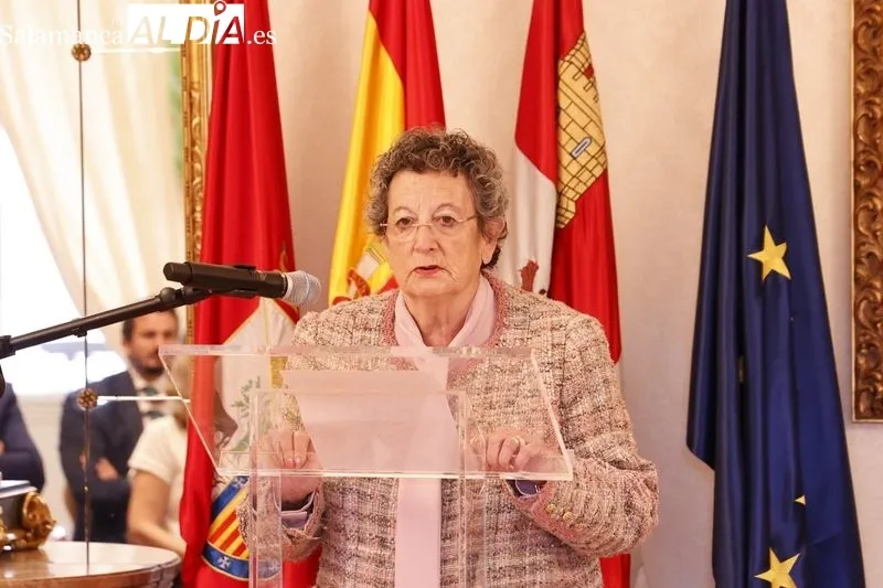Acto en el Ayuntamiento de Salamanca con motivo del Día Mundial de Enfermos de Alzheimer. Foto de David Sañudo