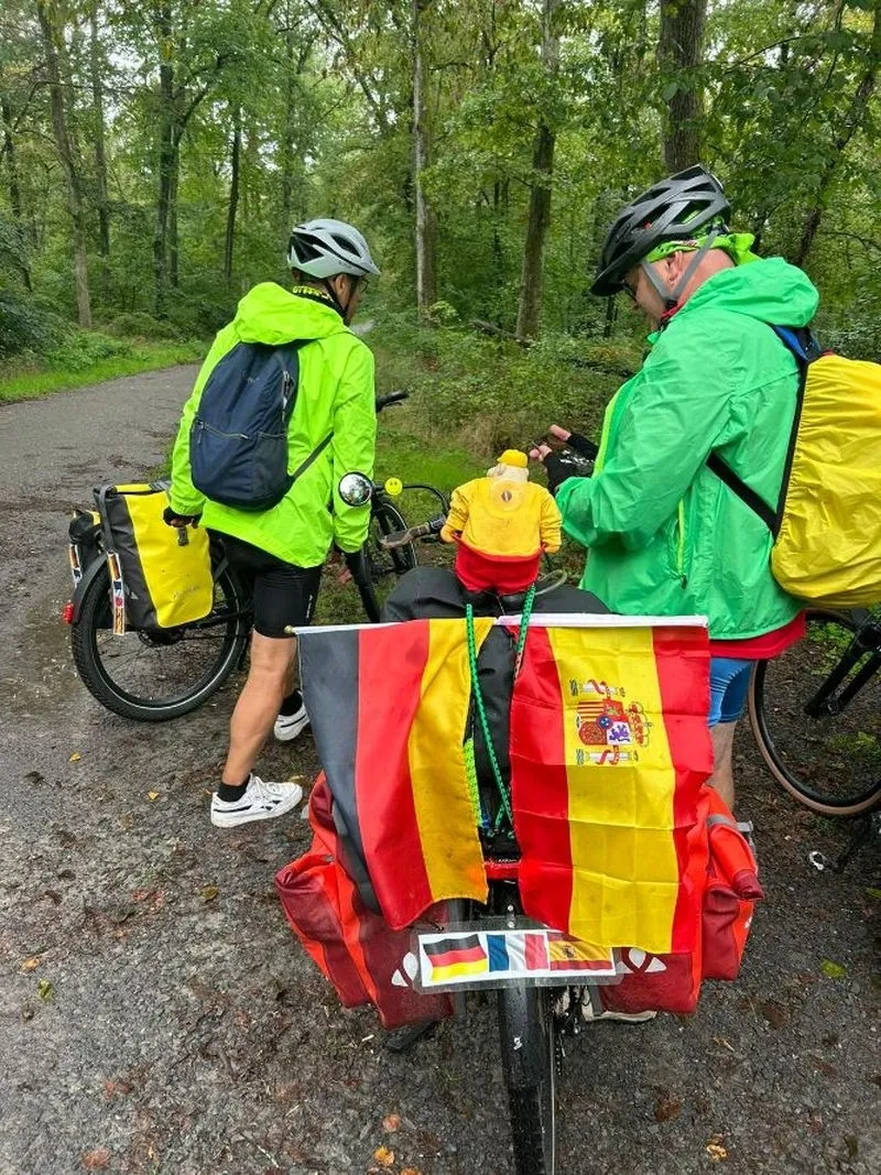 Foto 3 - La aventura de Jes&uacute;s S&aacute;nchez Mateos: 1.900 kil&oacute;metros en bici desde Sch&ouml;nau (Alemania) hasta Ledrada
