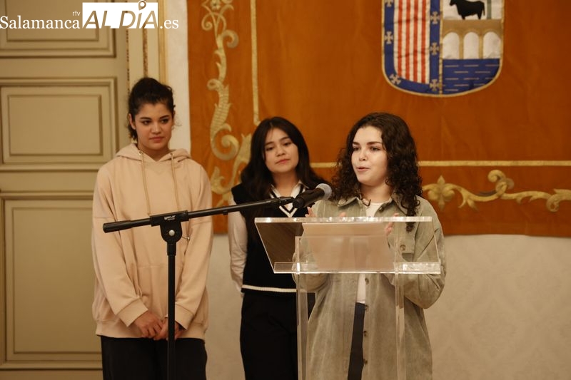 Presentación en el Ayuntamiento de la sexta edición del Festival Jóvenes Talentos. Foto de David Sañudo