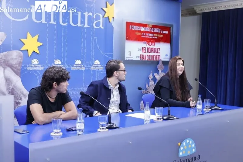 Presentación de la final del IV Concurso Municipal de Bandas de Salamanca. Foto de David Sañudo