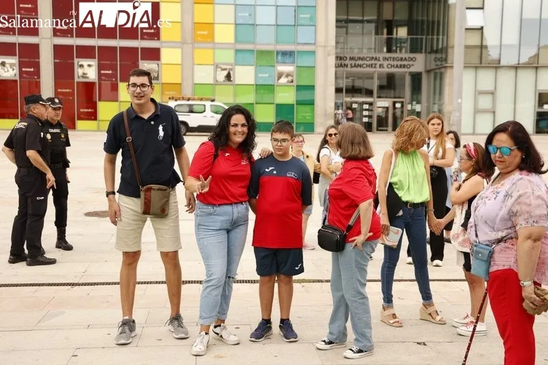 Actos contra el cáncer en la plaza de la Concordia. Foto de David Sañudo