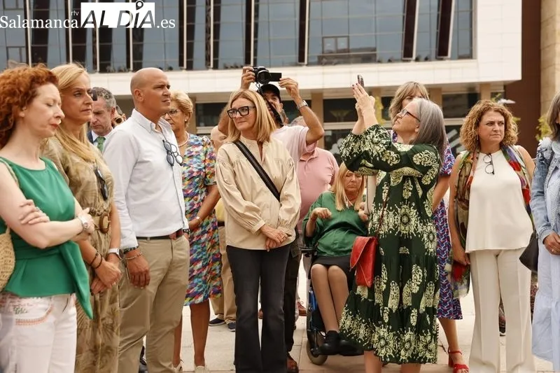 Actos contra el cáncer en la plaza de la Concordia. Foto de David Sañudo