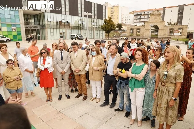 Actos contra el cáncer en la plaza de la Concordia. Foto de David Sañudo