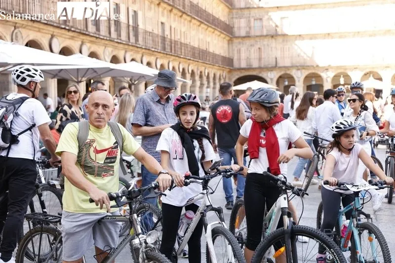 Día de la Bici en Salamanca. Foto de David Sañudo