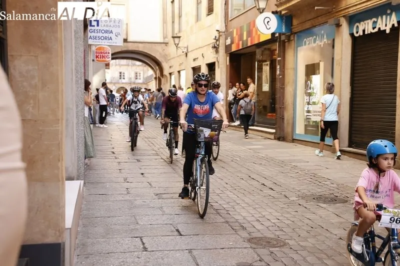 Día de la Bici en Salamanca. Foto de David Sañudo