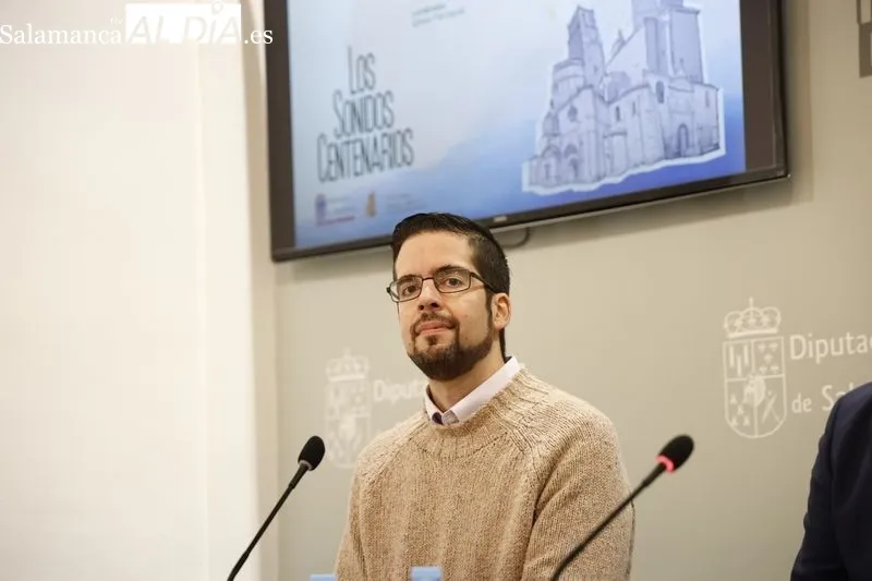 Presentación en La Salina del ciclo de conciertos de órgano 'Los sonidos centenarios'. Foto de David Sañudo