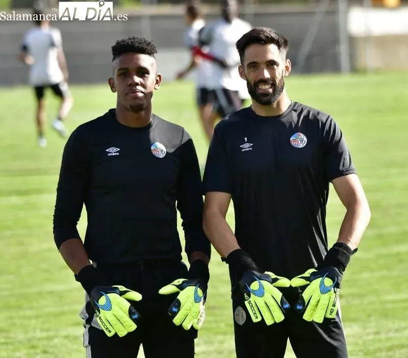 Entrenamiento de este martes del Salamanca UDS