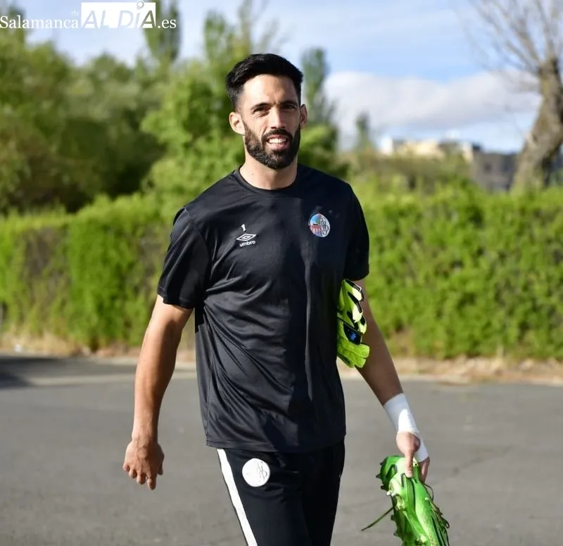 Entrenamiento de este martes del Salamanca UDS