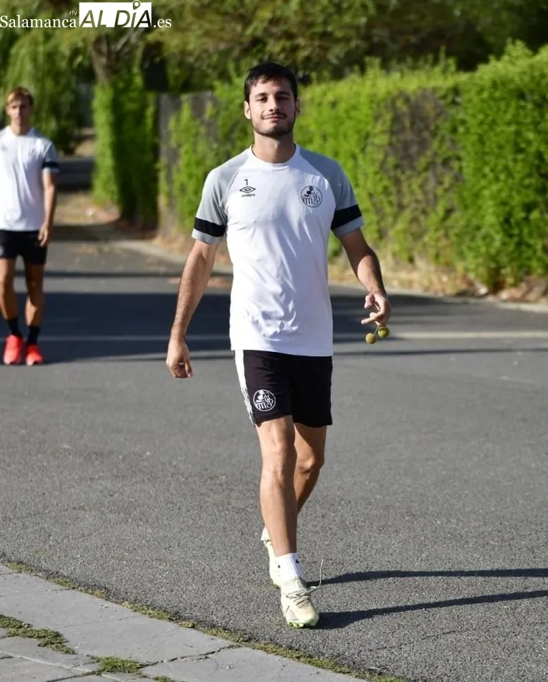 Entrenamiento de este martes del Salamanca UDS
