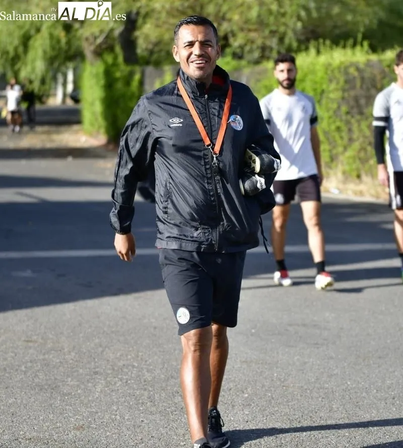 Entrenamiento de este martes del Salamanca UDS