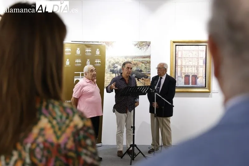 Exposición de José Antonio Muñoz Bernardo en el Casino de Salamanca. Foto de David Sañudo