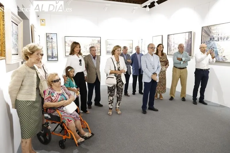 Exposición de José Antonio Muñoz Bernardo en el Casino de Salamanca. Foto de David Sañudo
