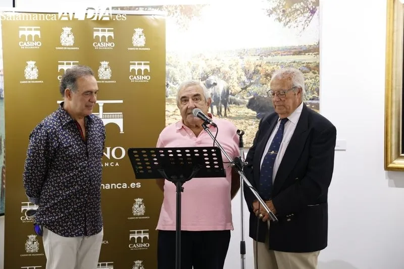 Exposición de José Antonio Muñoz Bernardo en el Casino de Salamanca. Foto de David Sañudo