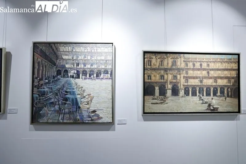 Exposición de José Antonio Muñoz Bernardo en el Casino de Salamanca. Foto de David Sañudo