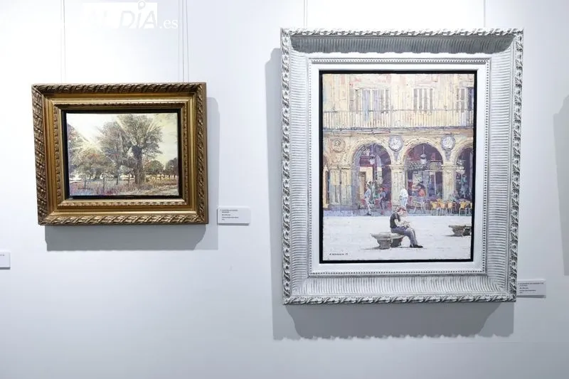 Exposición de José Antonio Muñoz Bernardo en el Casino de Salamanca. Foto de David Sañudo