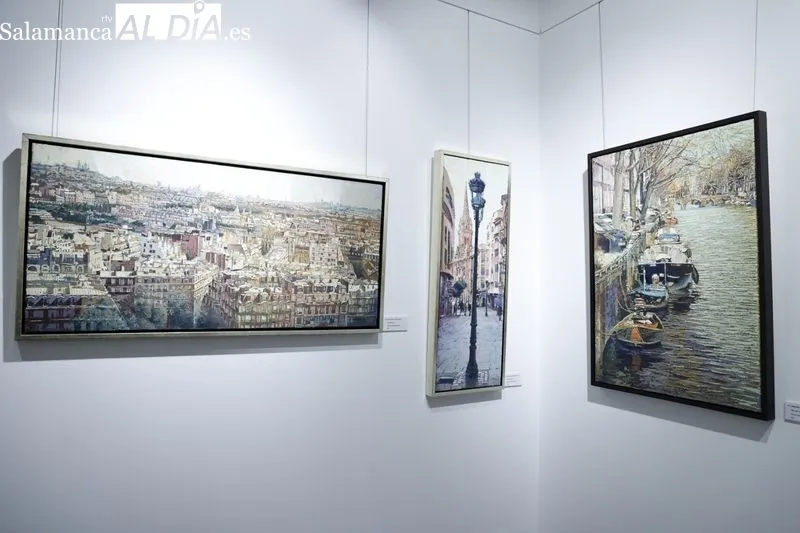 Exposición de José Antonio Muñoz Bernardo en el Casino de Salamanca. Foto de David Sañudo