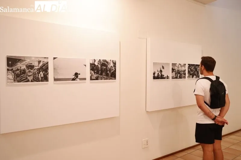 Exposición “Despertar do desatino”, del fotógrafo brasileño Mateus Vidigal en el Centro de Estudios Brasileños. Foto de David Sañudo