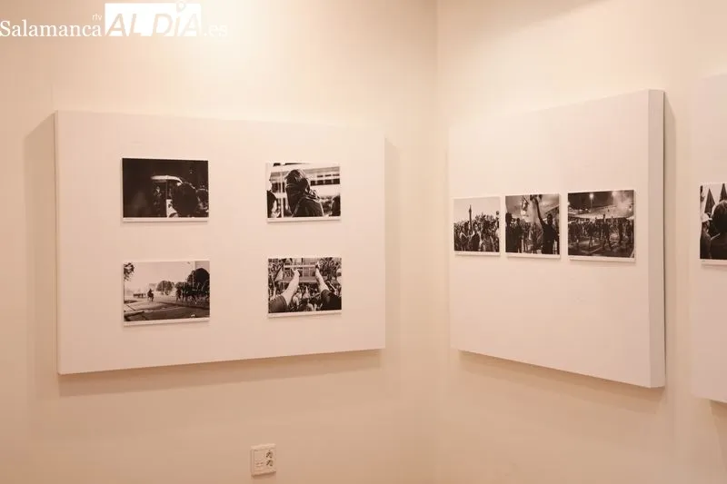 Exposición “Despertar do desatino”, del fotógrafo brasileño Mateus Vidigal en el Centro de Estudios Brasileños. Foto de David Sañudo