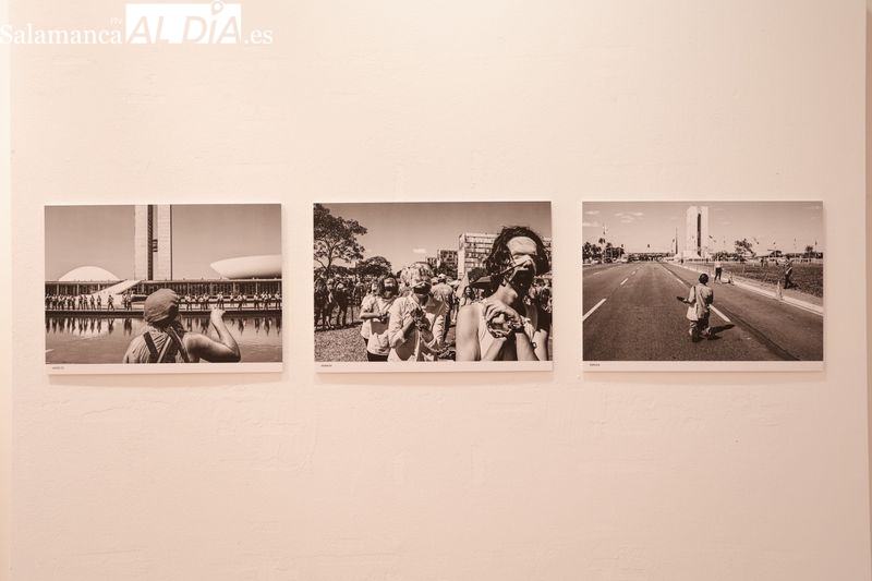 Exposición “Despertar do desatino”, del fotógrafo brasileño Mateus Vidigal en el Centro de Estudios Brasileños. Foto de David Sañudo
