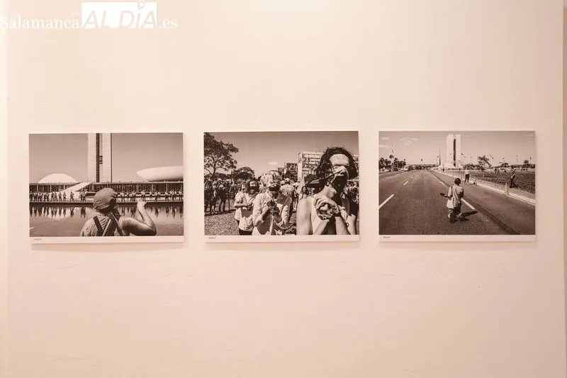 Exposición “Despertar do desatino”, del fotógrafo brasileño Mateus Vidigal en el Centro de Estudios Brasileños. Foto de David Sañudo