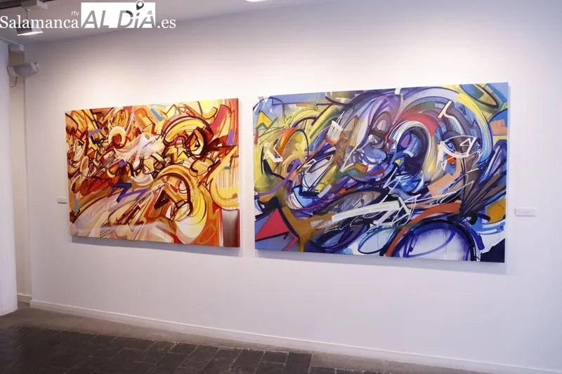 Inauguración de la muestra 'Mutaciones' de Daniel Martín, en la Sala de La Salina. Foto de David Sañudo